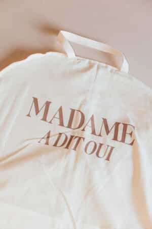 Funda para vestido de novia - Madame a dit oui