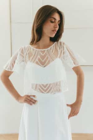 Blusa de novia Gaby - Madame a dit oui