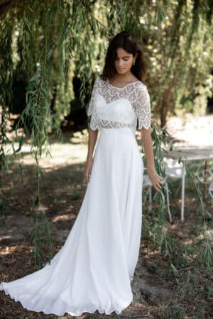 Pia Chiffon Wedding Skirt - Madame Said Yes