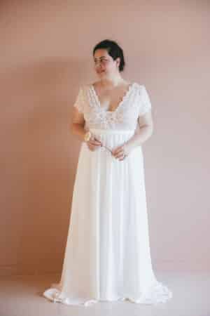 Robe de mariée Coraline vue de face