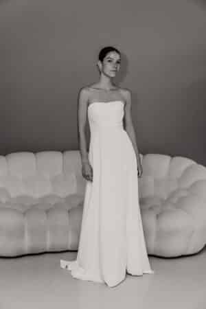 robe de mariée bustier grace - madame a dit oui