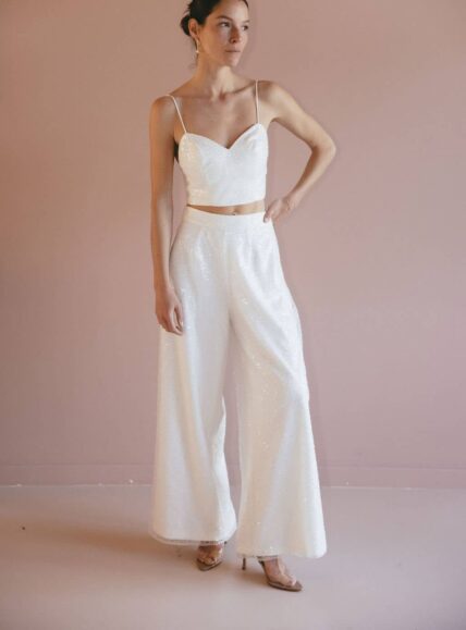 Pantalones de boda Robbie - Madame a dit oui