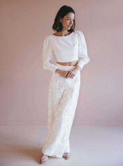 Pantalones de boda Honorine - Madame a dit oui