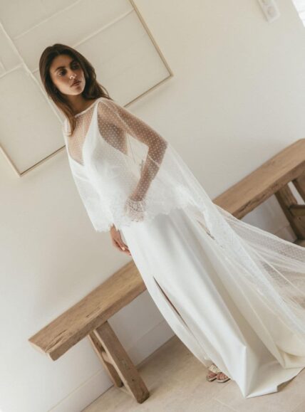 MADOJLBMAI26-479 Capa de novia Audette: «La novia dijo que sí»