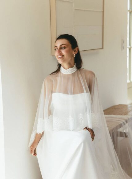 MADOJLBMAI26-592 Capa de novia Constance - La novia dijo «sí»