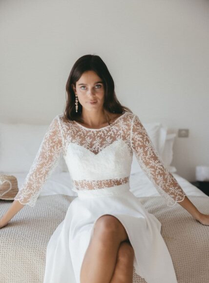 tina Blouse de mariage Garance - Madame a dit oui