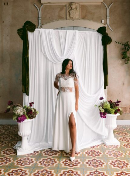 Pia Chiffon Wedding Skirt - Madame Said Yes