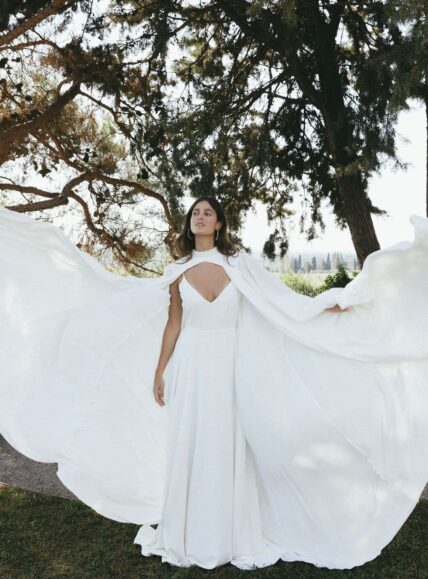 Diane Wedding Cape - She Said Yes